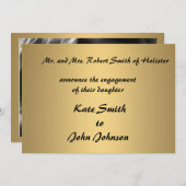 Vorlage für moderne Verlobungen (Vorne/Hinten)