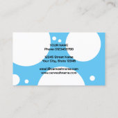 Vorlage für moderne Visitenkarten Visitenkarte (Rückseite)