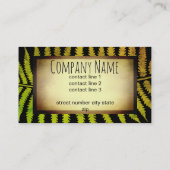 Vorlage für moderne Visitenkarten Visitenkarte (Rückseite)