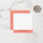 Vorlage für Monogramm - Elegante Farben Personalis (Vorderseite/Rückseite Beispiel)