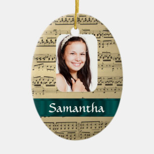 Vorlage für Musikvorlagen Keramik Ornament