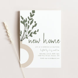 Vorlage für neue Zuhause Housewarming-Party Einlad