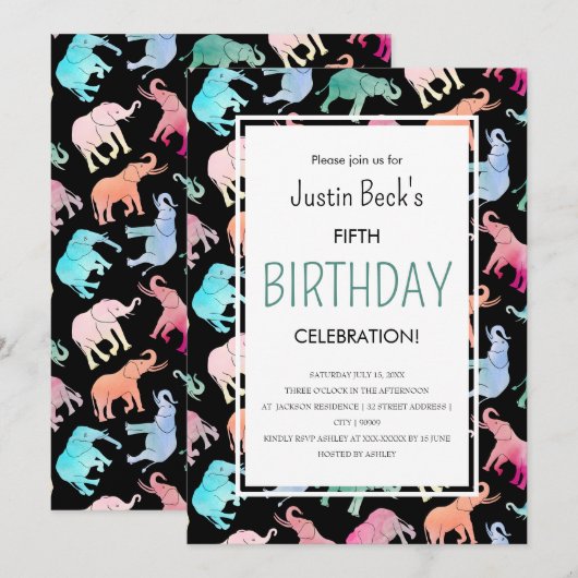 Vorlage für niedliche Wasserfarben (Vorne/Hinten)