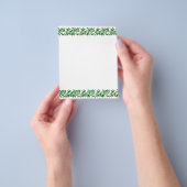 Vorlage für Olivenöl-Blätter Flyer (Gruppe)