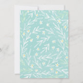 Vorlage für Osterbrunch-Party Einladungen (Rückseite)