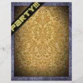 Vorlage für Party-Flyer Flyer (Vorne)