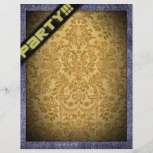 Vorlage für Party-Flyer Flyer