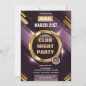 Vorlage für Party-Flyer mit mehreren Verwendungszw (Vorderseite)