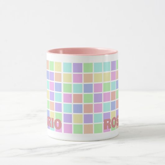 Vorlage für Pastelblöcke Tasse (Zentrum)