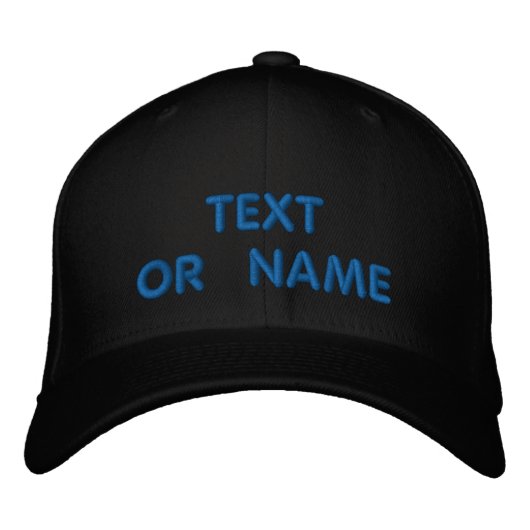 Vorlage für personalisiert bestickte Baseballhats Baseballkappe (Vorderseite)