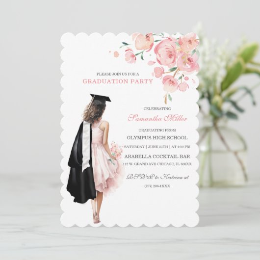 Vorlage für personalisierte Abschluss (Stehend Vorderseite)