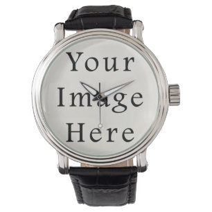 Vorlage für Personalisierte Armbanduhren aus Lede