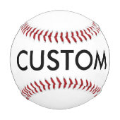 Vorlage für Personalisierte Baseball-Blank-Vorlage Baseball (Vorderseite)