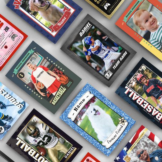 Vorlage für personalisierte Dog Cards für den Hand Telefonnummerkarte