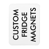 Vorlage für Personalisierte, flexible Magnet-Blind Magnet (Vertikal)