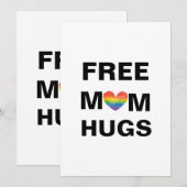 Vorlage für personalisierte Freie Mama (Vorne/Hinten)