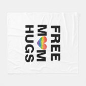Vorlage für personalisierte Freie Mama Fleecedecke (Vorderseite (Horizontal))