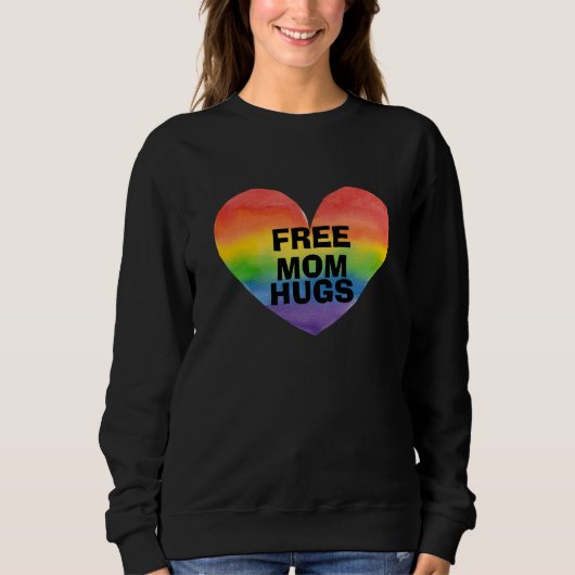 Vorlage für personalisierte Freie Mama Sweatshirt (Vorderseite)