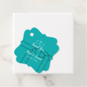 Vorlage für personalisierte Gastgeschenk Hochzeit Geschenkanhänger (Beispiel)