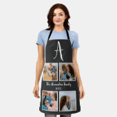 Vorlage für personalisierte Gruppe 4 Foto-Collage Schürze (Getragen)