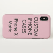 Vorlage für Personalisierte iPhone X-Gehäuse Hülle (Rückseite (Horizontal))