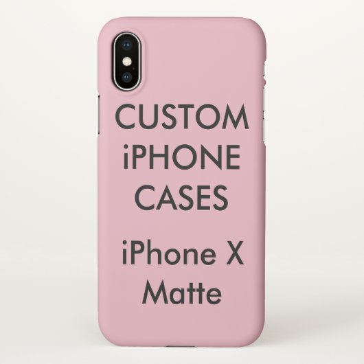 Vorlage für Personalisierte iPhone X-Gehäuse iPhone Hülle (Rückseite)
