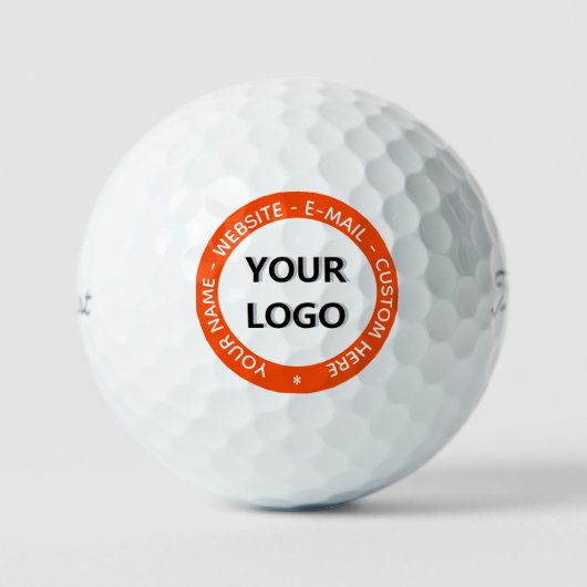Vorlage für personalisierte Logotexte Briefmarke f Golfball (Vorderseite)