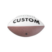 Vorlage für Personalisierte Mini-Fußball-Leertaste Football (Gedreht 270)