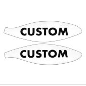 Vorlage für Personalisierte Minibasketball-Blanken Mini Basketball (Panele)