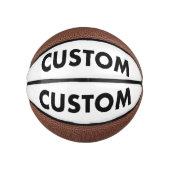 Vorlage für Personalisierte Minibasketball-Blanken Mini Basketball (Vorderseite)