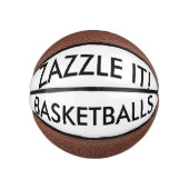 Vorlage für Personalisierte Minibasketball-Blanken Mini Basketball (Vorderseite)