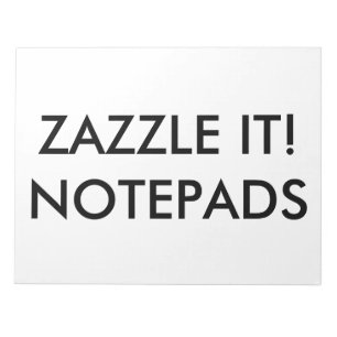 Vorlage für Personalisierte Notepad-Blank Notizblock