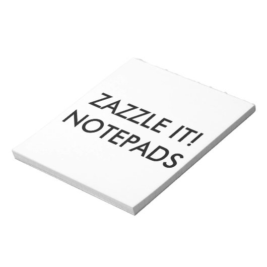 Vorlage für Personalisierte Notepad-Blende Notizblock (Rotiert)