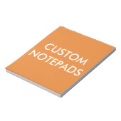 Vorlage für Personalisierte Notepad-Blende Notizblock (Rotiert)