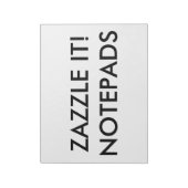 Vorlage für Personalisierte Notepad-Blende Notizblock (Rotiert)