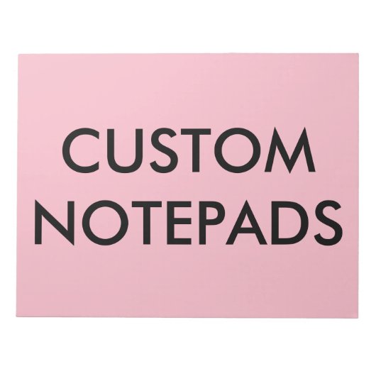 Vorlage für Personalisierte Notepad-Blende Notizblock (Vorderseite)