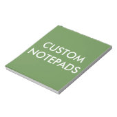 Vorlage für Personalisierte Notepad-Blende Notizblock (Rotiert)