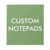 Vorlage für Personalisierte Notepad-Blende Notizblock (Vorderseite)