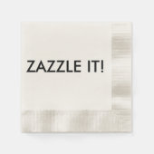 Vorlage für Personalisierte PapierNapkins-Blindpap Serviette (Vorderseite)