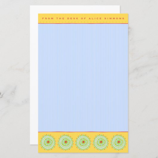 Vorlage für personalisierte Stationierung (Vorne/Hinten)