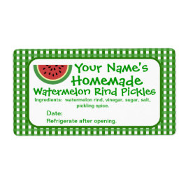 Vorlage für personalisierte Watermelon-Pickle-Jar-