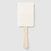 Vorlage für Personalisierte WEDDING-FANS mit 6 Zol Fächer (Rückseite)