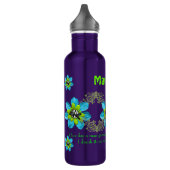 Vorlage für personalisierten Designer Trinkflasche (Links)