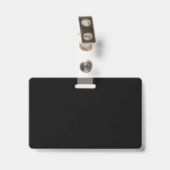 Vorlage für Personalisiertes CLIP-ABZEICHEN Ausweis (Rückseite mit Clip)