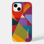 Vorlage für personalisiertes Cubism Design Case-Mate iPhone Hülle (Rückseite)