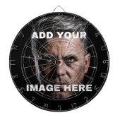 Vorlage für Personalisiertes Foto für benutzerdefi Dartscheibe (vorne)