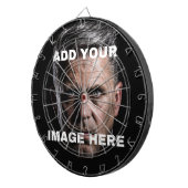 Vorlage für Personalisiertes Foto für benutzerdefi Dartscheibe (Vorderseite rechts)