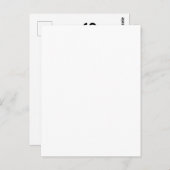 Vorlage für Personalisiertes Foto Postkarte (Vorne/Hinten)