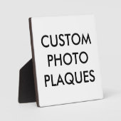 Vorlage für Personalisiertes Foto, unbedruckt Fotoplatte (Vorderseite)