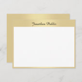 Vorlage für personalisiertes handgeschriebenes Skr (Vorne/Hinten)